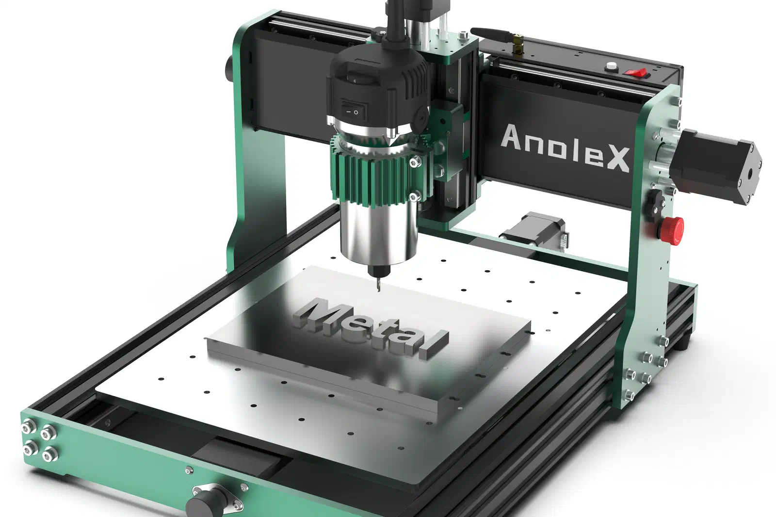 An AnoleX 3030-Evo Max CNC machine.