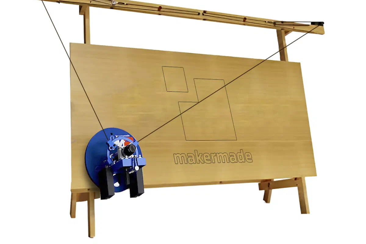 A Maslow M2 CNC machine.