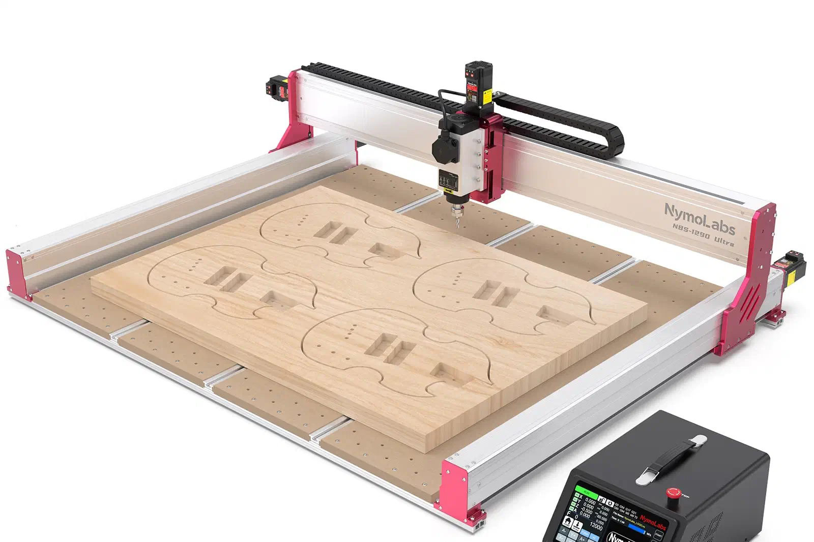 A NymoLabs NBS-1290 Ultra CNC machine.