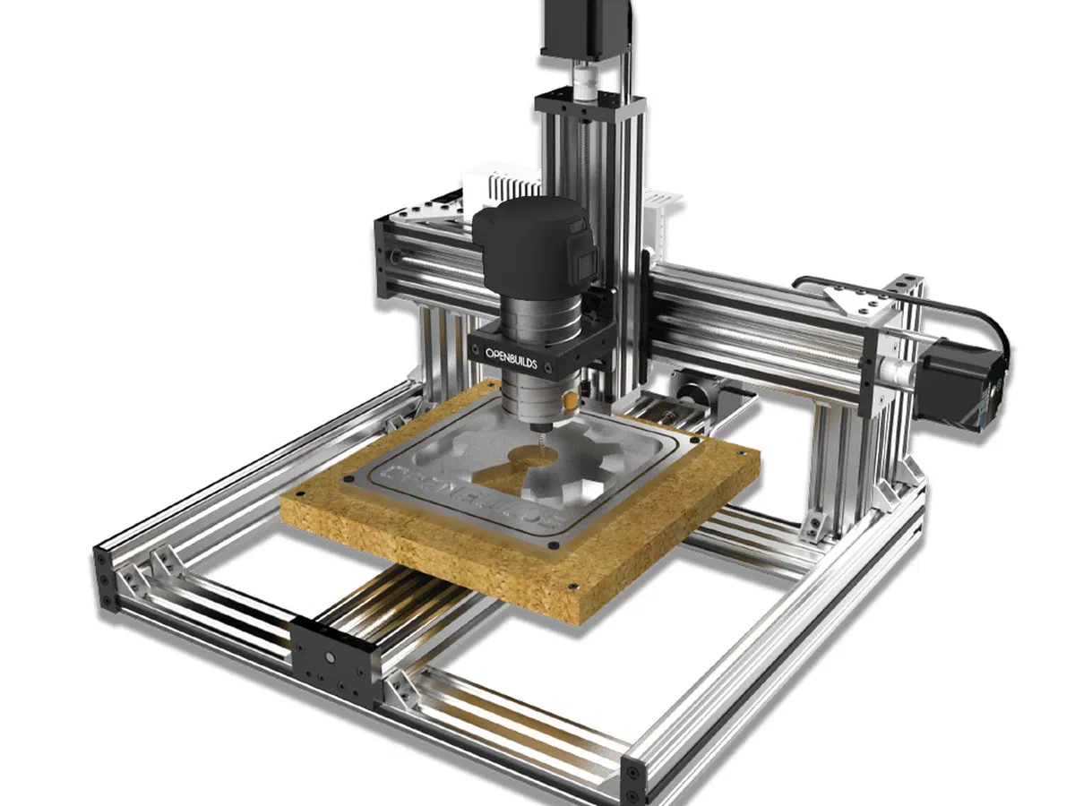 An OpenBuilds CNC machine.