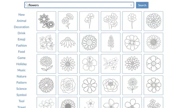 Searching the Easel Pro design library