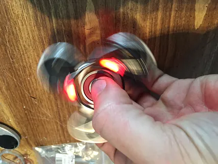 LED Fireball Fidget Spinner 