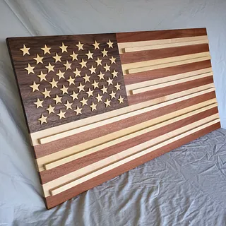 American Flag Coin Rack