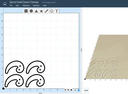 Spiral Hold Down Clamps