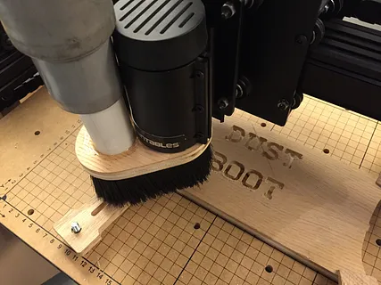 Dust boot for x-carve