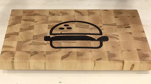 Cheeseburger Endgrain Cutting Board