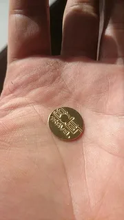 Brass Pin "Solar Travel"