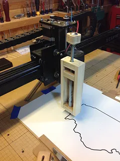 Grissom X-Carve Pen Holder Design - 1 of 3