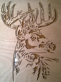 Deer Portrait for Rack