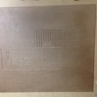 Farnsworth house 1/16" bit