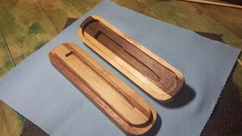 Fitted Lid Pen Box - Medium