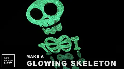 Glowing Skeleton