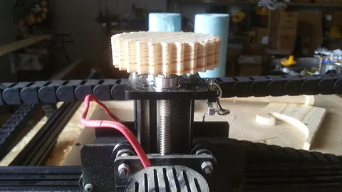 Z-Axis Manual Turn Knob