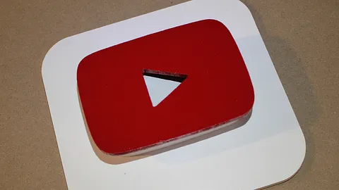 3D YouTube Icon Art