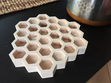 Trivet - Honeycomb