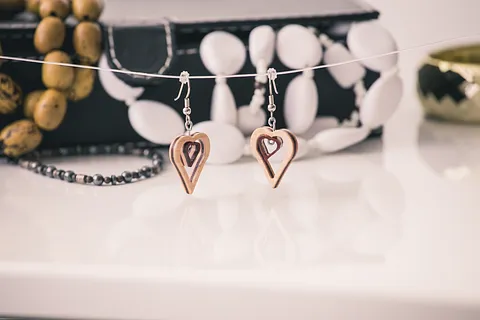 DIY Wooden Earrings