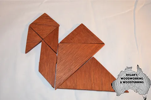 Quick and Easy Tangram Puzzle and Box 