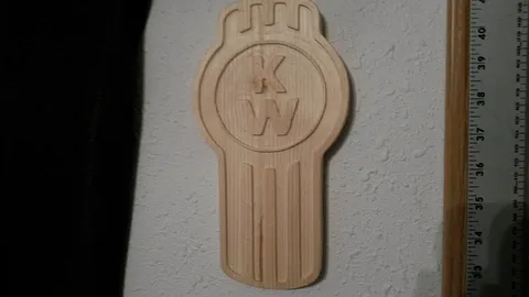 Kenworth Logo Carving