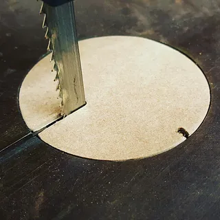 Bandsaw Zero Clearance Plate