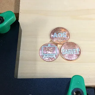 Penny Engraving Jig