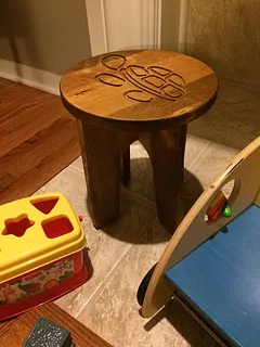 Remake of "DIRESTA Wood Stool "