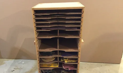 Sandpaper Organizer