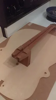 Acoustic 3/4" straight tenon style neck block