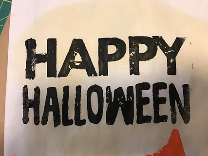 Happy Halloween Stamp