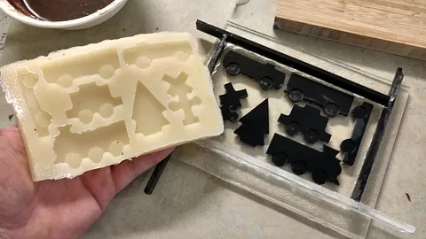Train Chocolate Mold