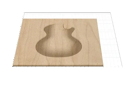 Les Paul Template  v2