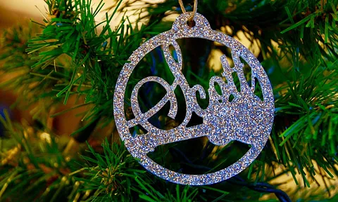 Blank "Customizable Ornament Template "