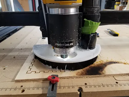 adjustable height HDPE dust shoe 