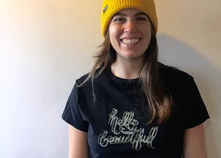 "Hello Beautiful" Stamp