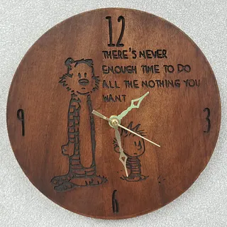 Calvin & Hobbes Clock