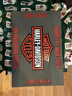 Harley davison sign