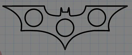 Bat Knife Fidget Spinner