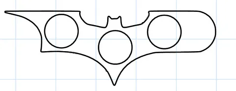 Bat-knife-fidget-spinner