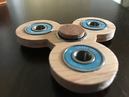 spinner with button