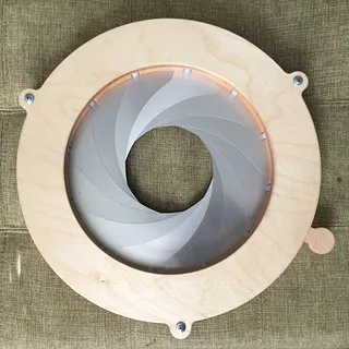 12 Blade Mechanical Iris