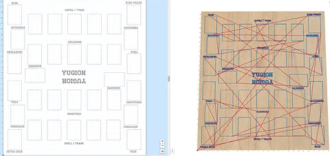 Yugioh game board