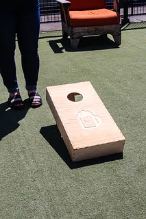 Half size Cornhole set