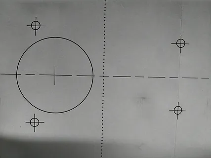 Full Overlay Hinge Template