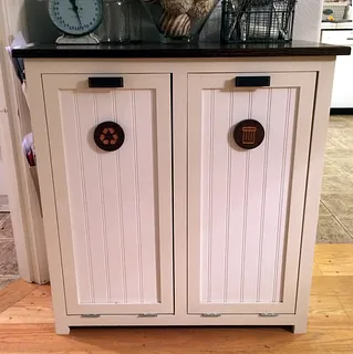Garbage Cabinet Medallions