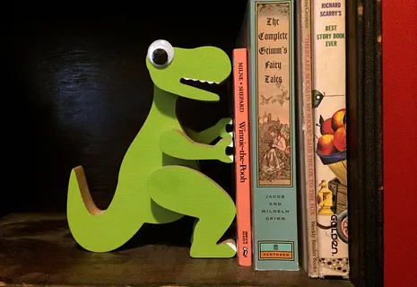 Dinosaur Bookend!