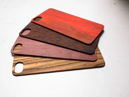 Wooden iPhone Back