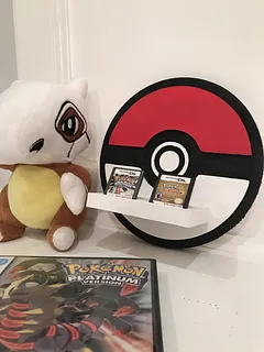 Pokemon DS Game Shelf