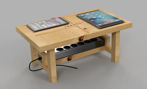 Mobile device power table 