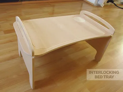 INTERLOCKING BED TRAY