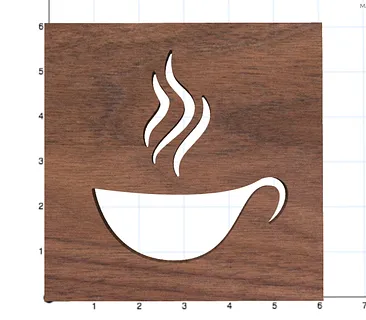 Coffee Wall Art with Changable Color Insert