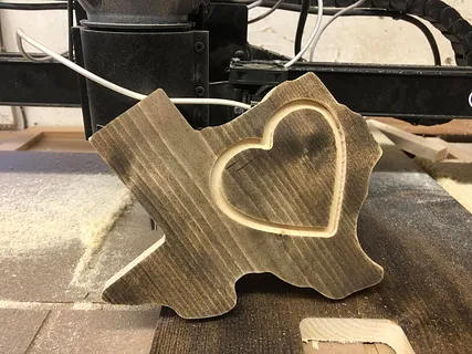 Custom heart texas project